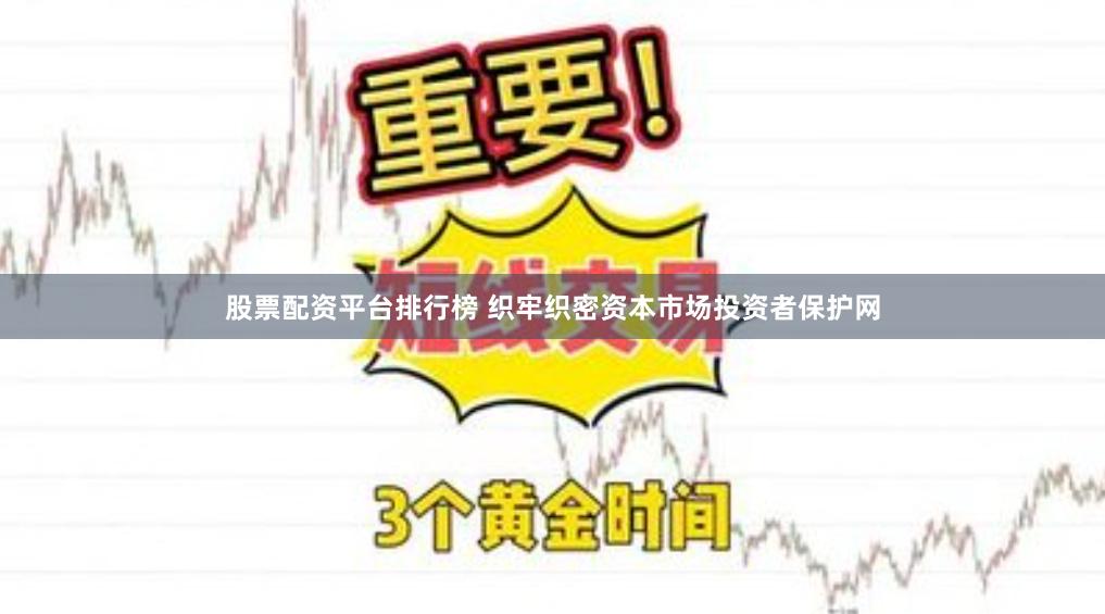 股票配资平台排行榜 织牢织密资本市场投资者保护网