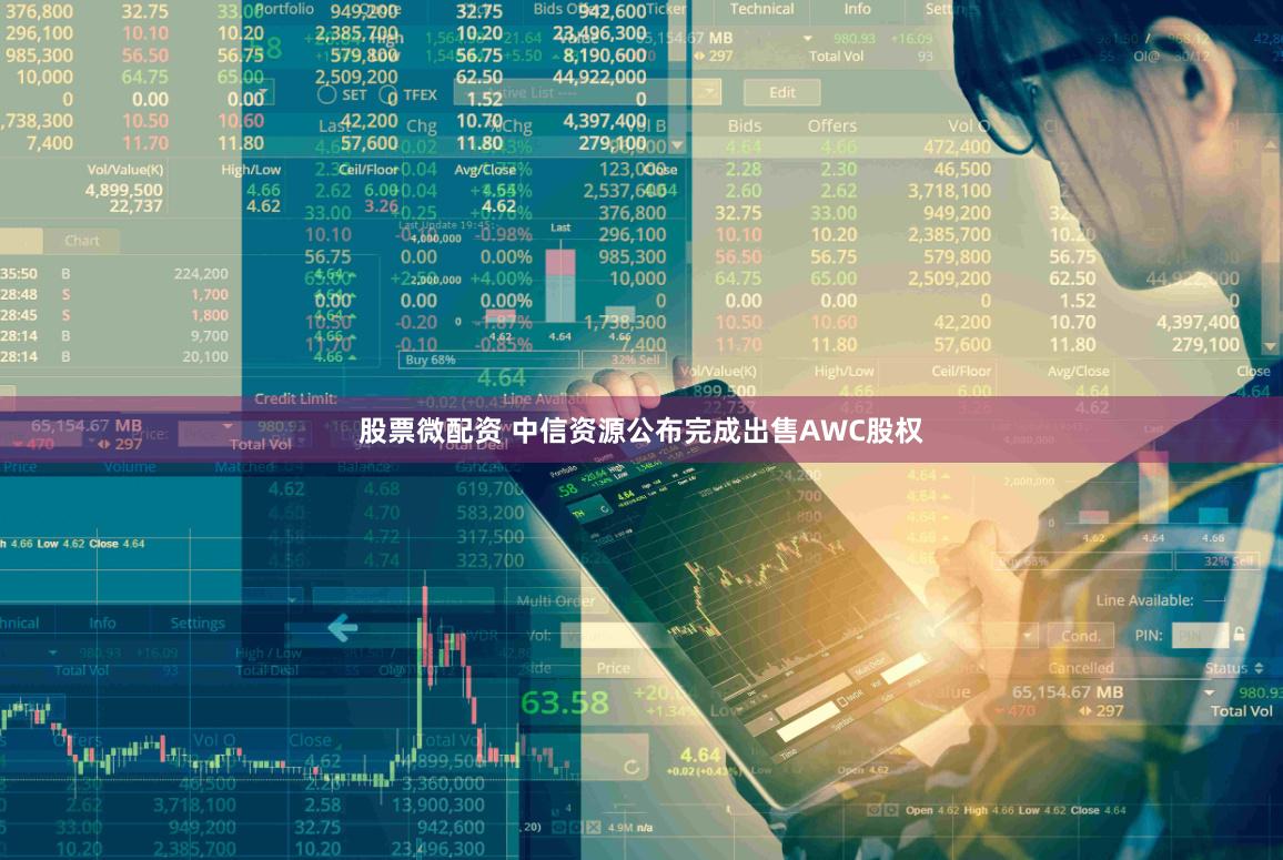 股票微配资 中信资源公布完成出售AWC股权