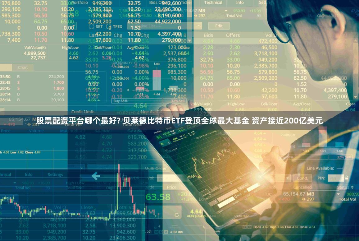 股票配资平台哪个最好? 贝莱德比特币ETF登顶全球最大基金 资产接近200亿美元