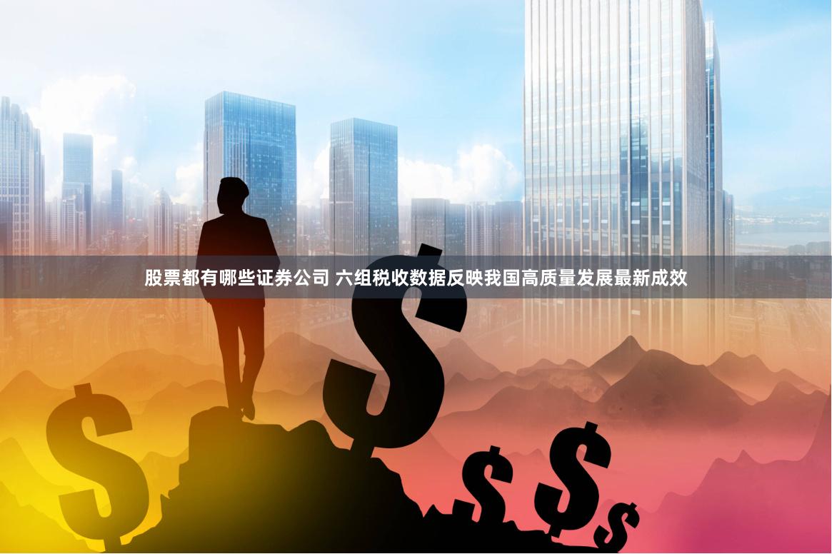股票都有哪些证券公司 六组税收数据反映我国高质量发展最新成效